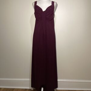 Antthony Women's Maroon Sleeveless Sundress
